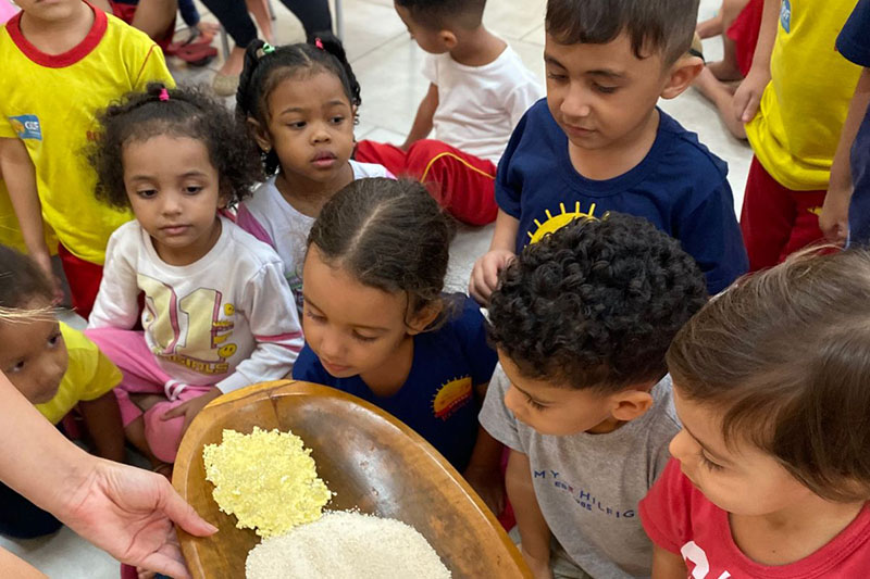 Dia dos Povos Indígenas na Creche Porto Rico