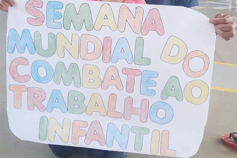 Dia Mundial do Combate ao Trabalho InfantilCEPI Rosa do Campo