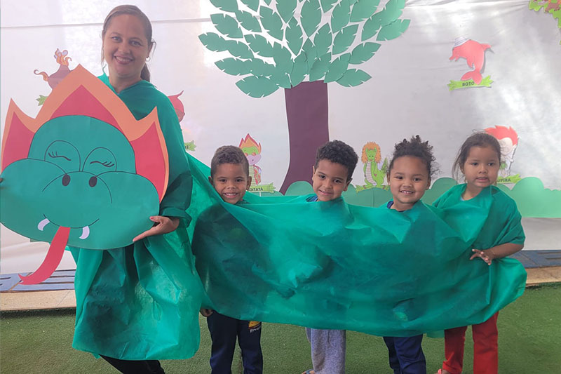 Encerramento da Semana com Magia e Cultura no CEPI Paineira
